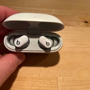Beats by Dre White True Wireless Earbuds with Charging Case